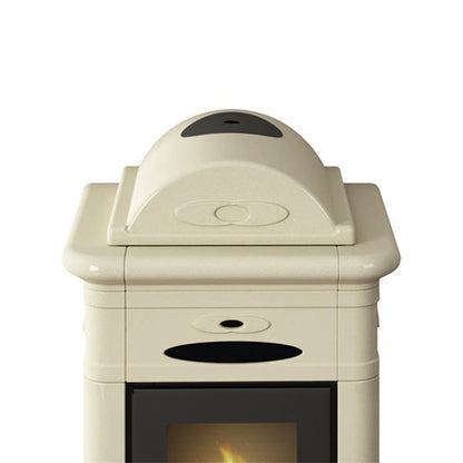 SOBA PE PELETI ADELE 2.5-9.5 KW - CREM - CAHLE TERACOTA