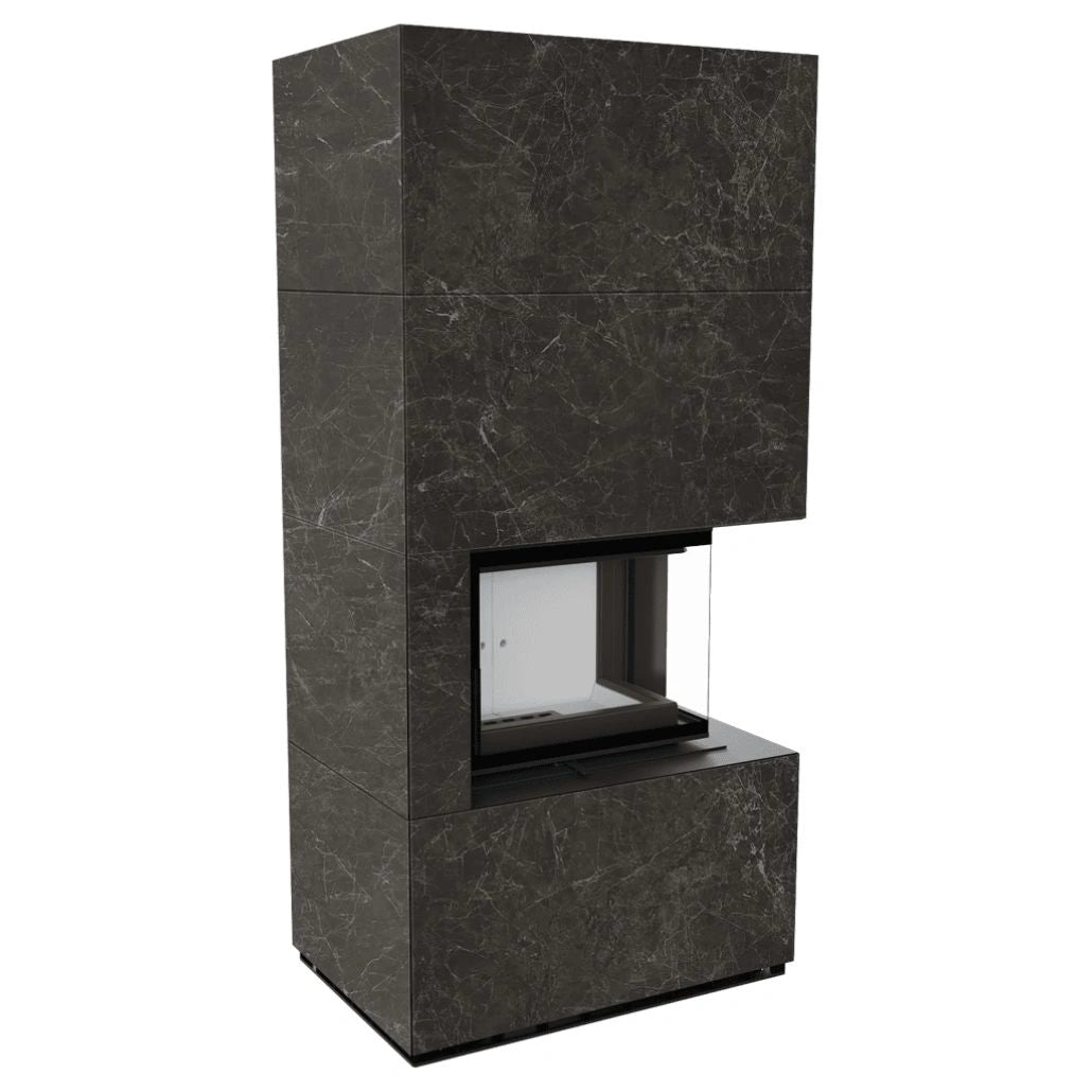 Flotek BOX 8 kW NATURALI NERO GRECO Sticla Dreapta - cuarz sinterizat
