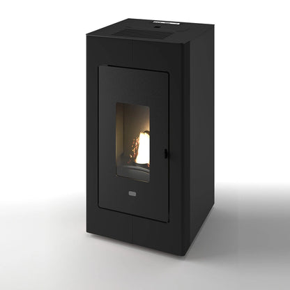 TERMOSEMINEU PE PELETI AMALIA 4.2-11.4 KW - NEGRU