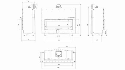 MB120 Deschidere Verticala - Samota Neagra