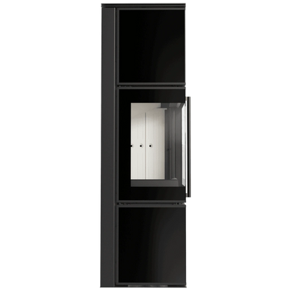 Soba Tora M 8-11kW - Panou negru de sticla