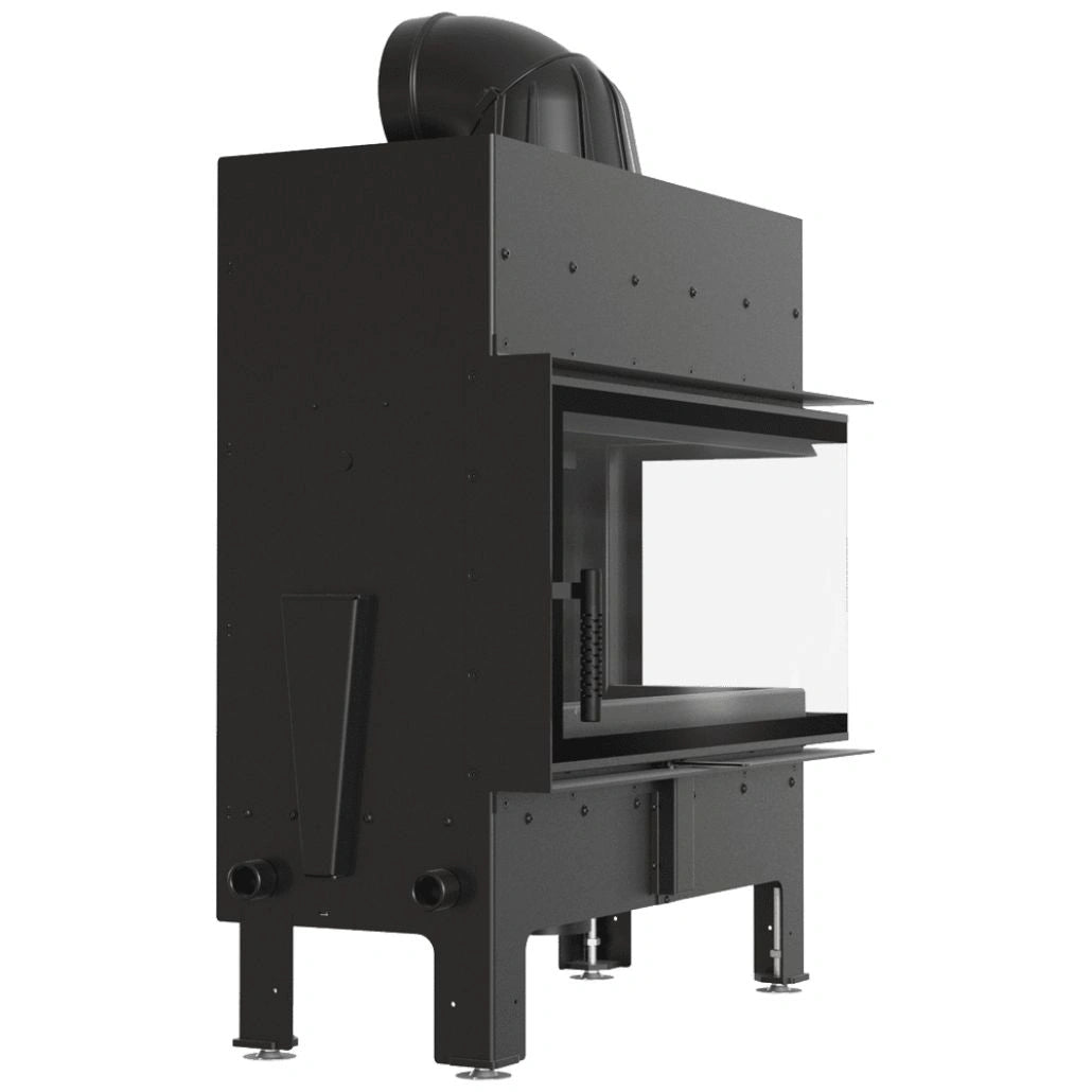 FLOTEK L 12kW - Sticla Dreapta fara stalp - Samota Neagra
