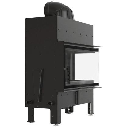 FLOTEK L 12kW - Sticla Dreapta fara stalp - Samota Neagra