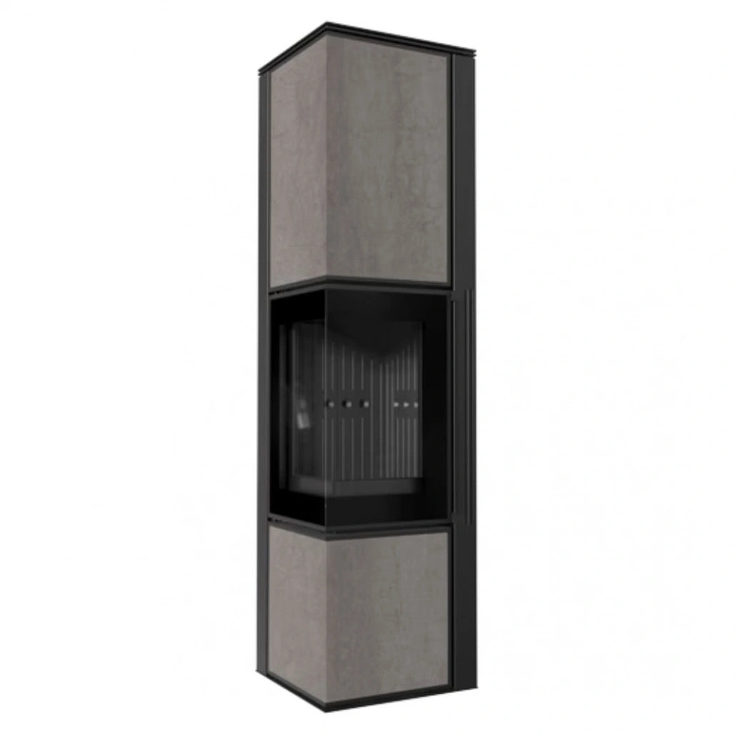 Soba Tora L 8-11kW SAVOIA GRIGIA - Samota neagra