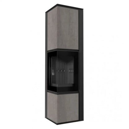 Soba Tora L 8-11kW SAVOIA GRIGIA - Samota neagra