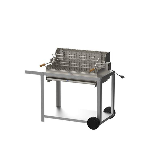 Grătar Irissarry 78 x 32 cm din inox cu cărucior – Le Marquier