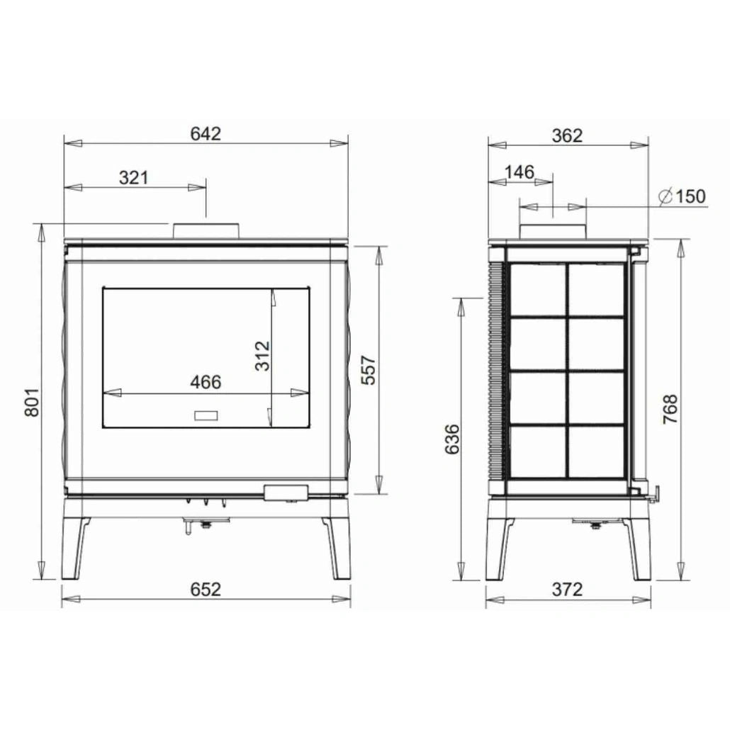 Soba fonta Kiara, 159 kg 9-13.5kW