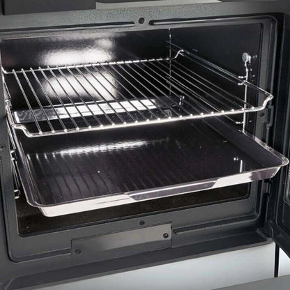 Soba de gatit P85 Crem cu plita si cuptor - 8kW - racord stanga