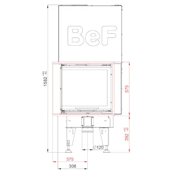 Focar Semineu BeF Feel V 6 CL