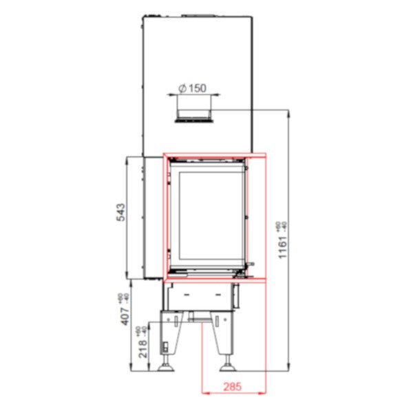 Focar Semineu BeF Feel V 6 CL