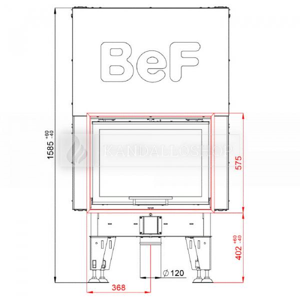 Focar Semineu BeF Royal V7