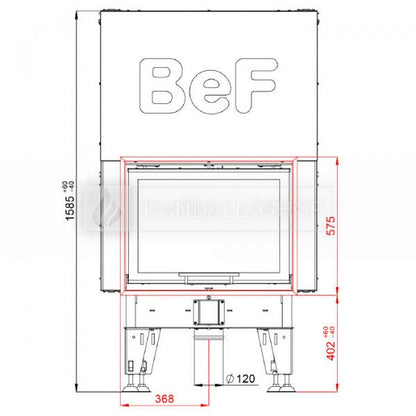 Focar Semineu BeF Royal V7