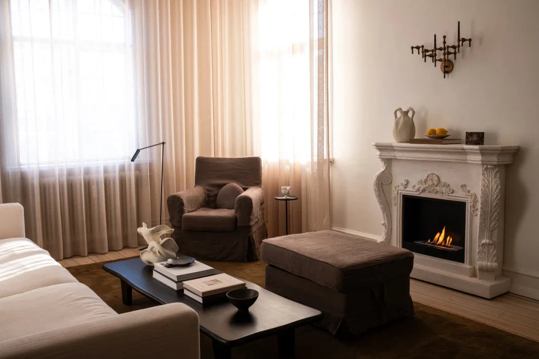 Ymir - Șemineu Freestanding pe Bioetanol, Elegant și Caracteristic