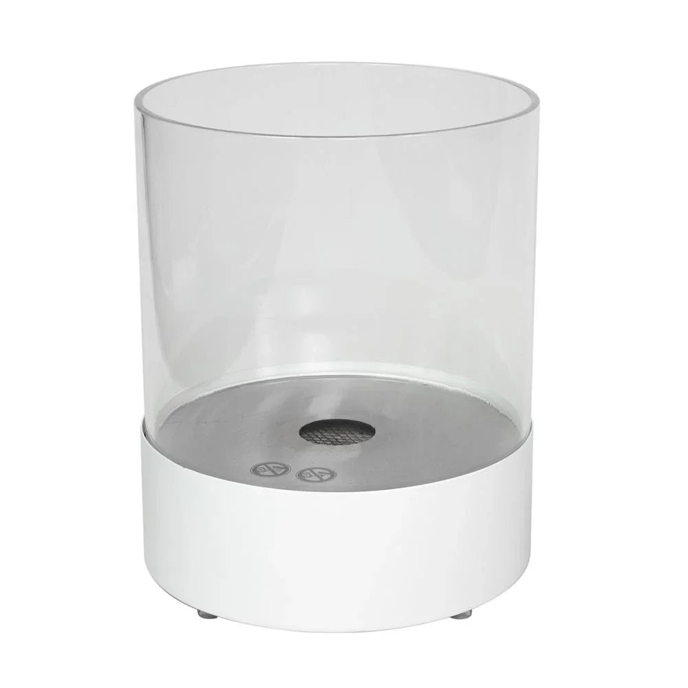 Șemineu Bioetanol Rotund Southwark White - Design Elegant pentru Interiorul Modern