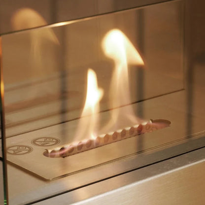 Șemineu cu Bioetanol de Masă Lambeth - Oțel