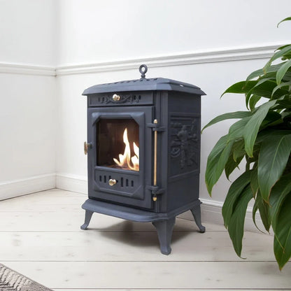 Ulvik - Șemineu Autoportant din Fontă pe Bioetanol - ScandiFlames