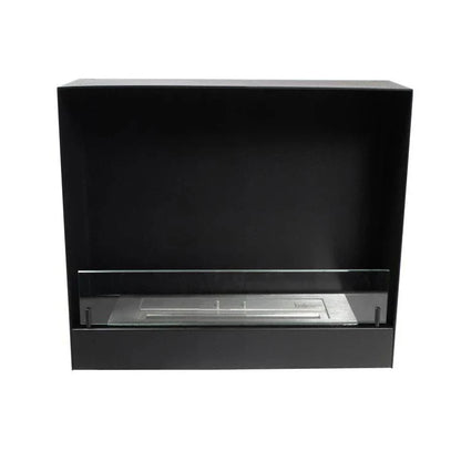 Șemineu Biocombustibil ScandiFlames Unilateral 60 cm - Negru Elegant, 19.2 cm Adâncime