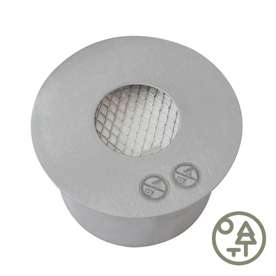 Arzător Rotund de Bioetanol pentru Exterior, 2,5 Litri, Ø19 cm - Flacără Elegantă și Modernă