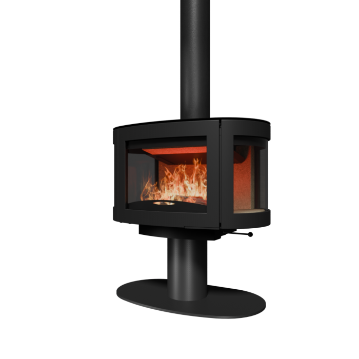 Black Pearl Round Base