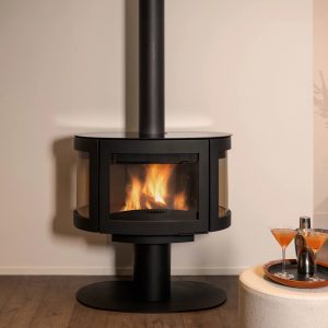 Black Pearl Round Base