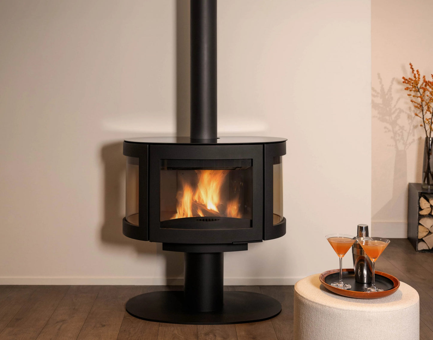 Black Pearl Round Base