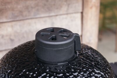 Gratar de gradina Kamado Black Rock Large 55, ceramica, cuptor, grill, afumatoare