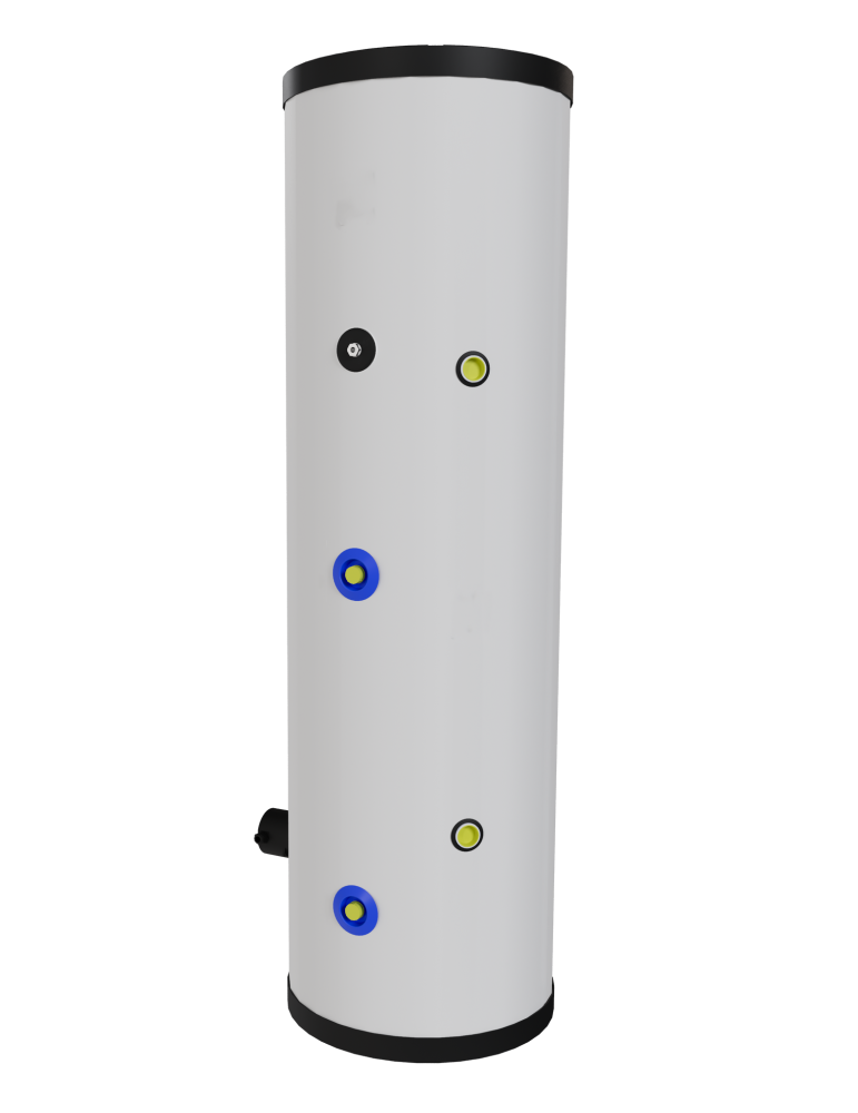 Boiler MILEO INOX 300L pentru Pompă de Căldură