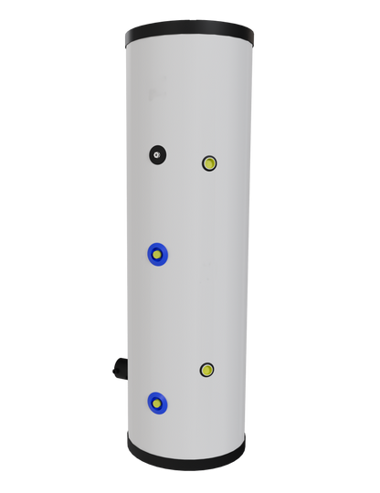 Boiler MILEO INOX 300L pentru Pompă de Căldură