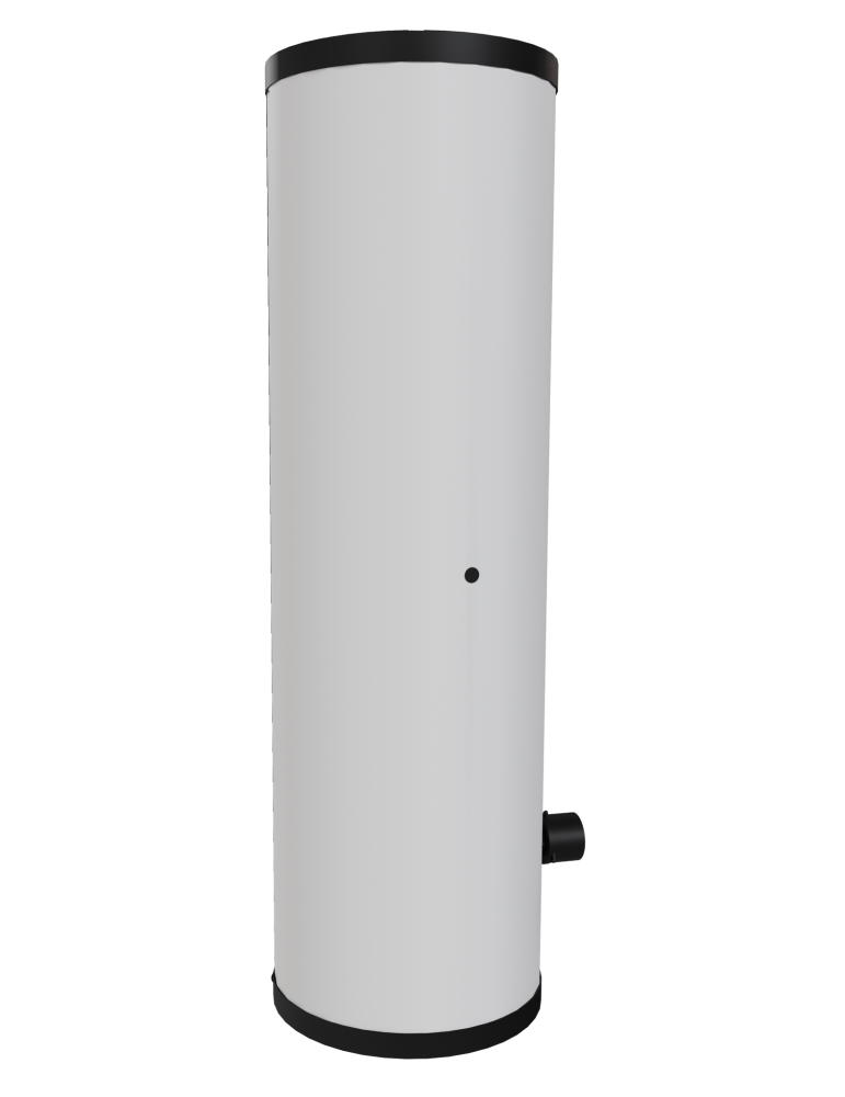 Boiler MILEO INOX 300L pentru Pompă de Căldură