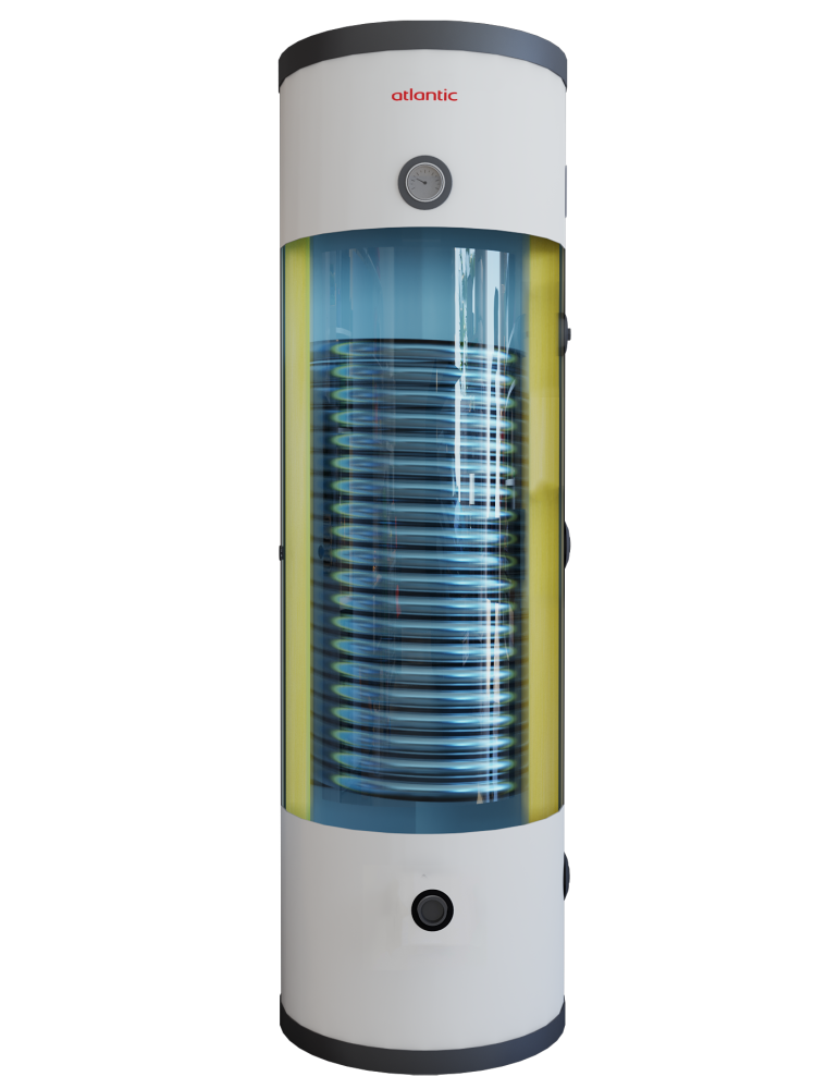 Boiler MILEO INOX 300L pentru Pompă de Căldură