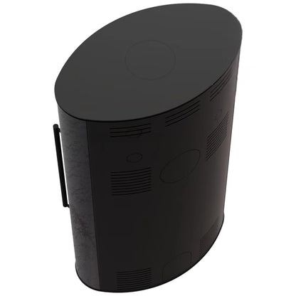 Soba Bjorn High 7kW ceramica Grafite Satin cu capac otel