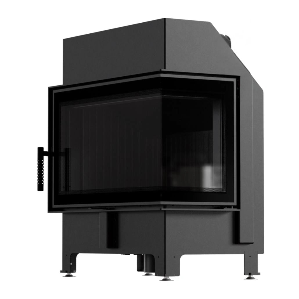 Focar Z-ECO 9.9 kW Sticla dreapta - Samota neagra