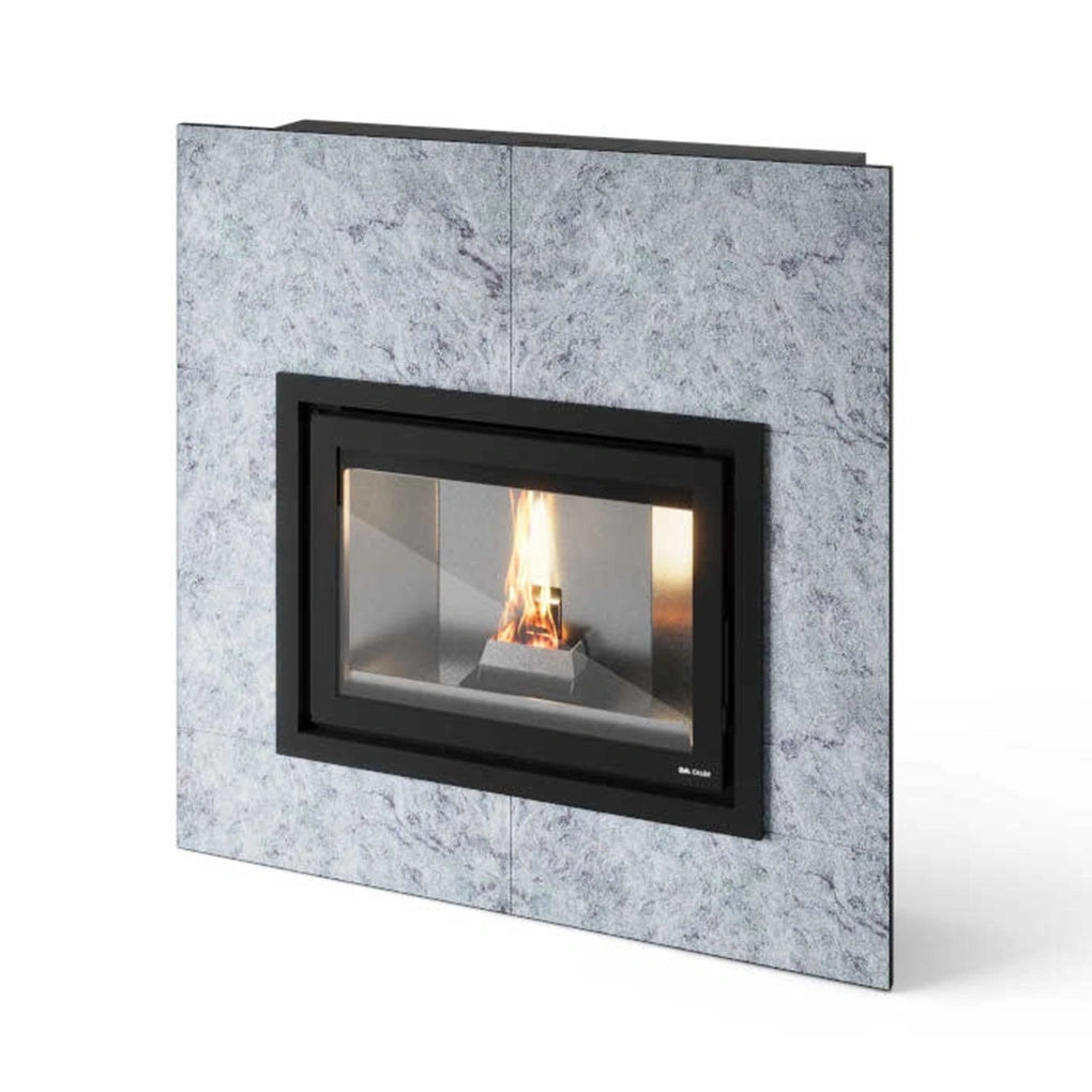 SEMINEU SLIM COMPLET 3.5-9 KW PELETI PIETRO cu piatra naturala