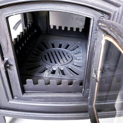 Sobă Ultra Sirius FS-014YK cu Ușă Laterală din Fontă - Eficiență și Eleganță