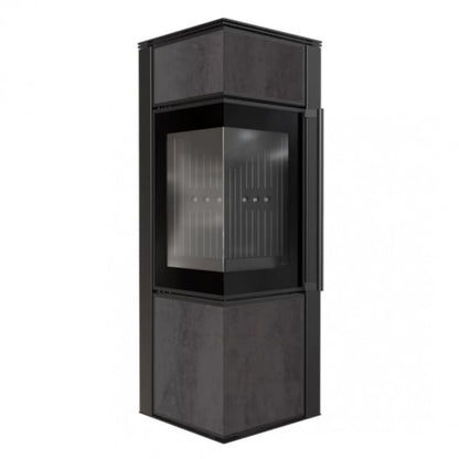 Soba Tora S 8-11kW SAVOIA ANTRANCITE - Samota neagra