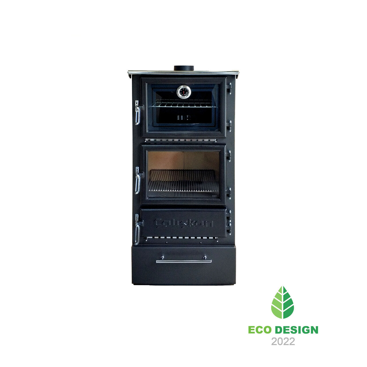 306-BOX Centrală Termică Stil Cămin cu Cuptor Integrat - 12.870 kW