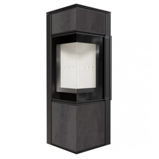 Sobă Tora S 8-11kW SAVOIA ANTRANCITE - cuarz sinterizat