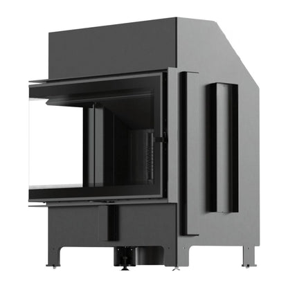 Focar Z-ECO 9.9 kW Sticla stanga - Samota neagra