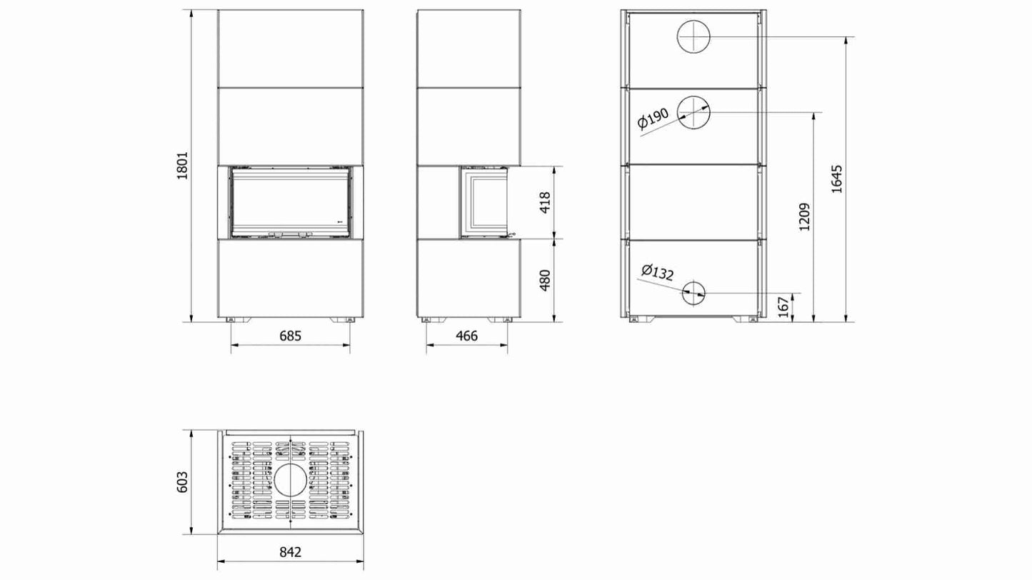 EASY BOX NEGRU - IMBRACAMINTE CU FOCAR