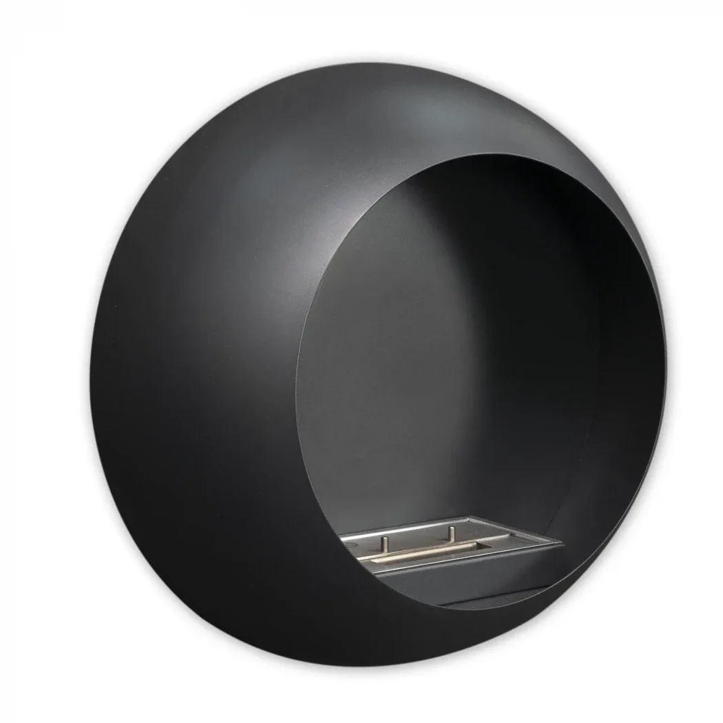 Șemineu pe Bioetanol Colorado - Montat pe Perete, Design Elegant Rotund