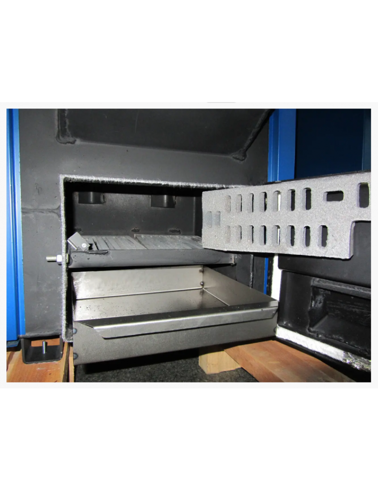 Calvin ECO 26-30, 30kW - 6mm - centrală pe lemne, cărbune si bricheti