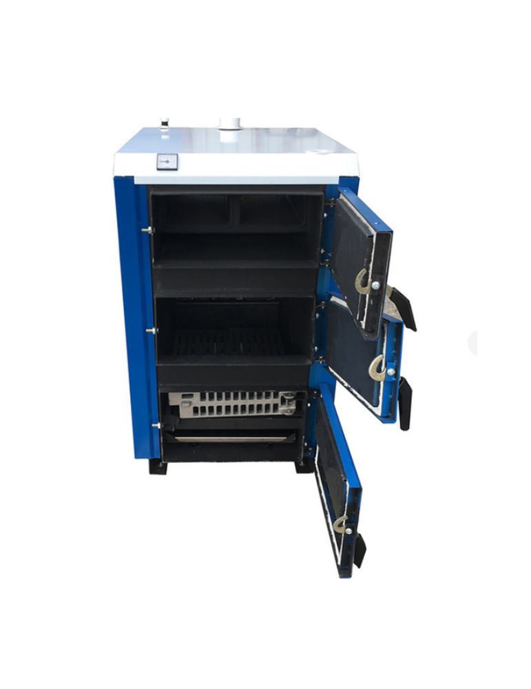 Calvin ECO 26-30, 30kW - 6mm - centrală pe lemne, cărbune si bricheti