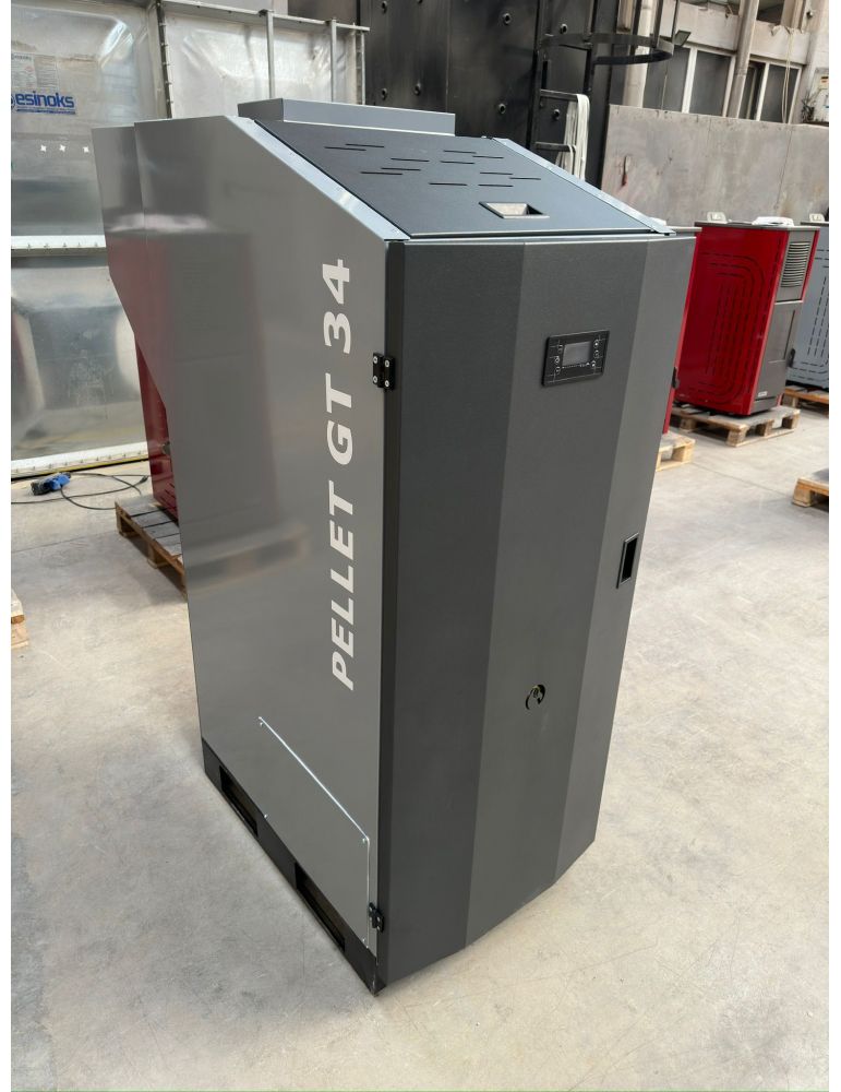 Calvin 25kW Deluxe Automatic Pellet Boiler
