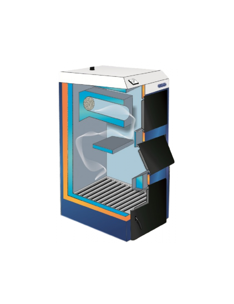 Calvin STANDARD 26-30, 31kW - 6mm - centrală pe lemne și cărbune cu ardere clasică