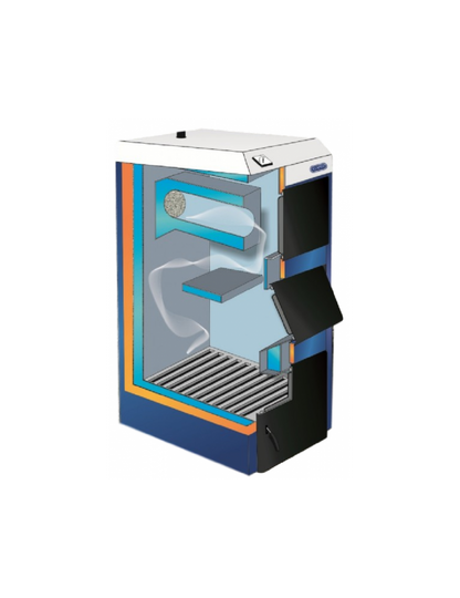 Calvin STANDARD 26-30, 31kW - 6mm - centrală pe lemne și cărbune cu ardere clasică