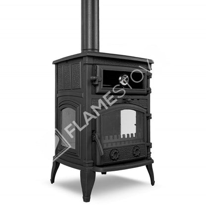 Șemineu Majestic Sirius FS-011: 18.21 kW, 3 Cuptoare, Sticlă Schott Robax, Eficiență Maximă