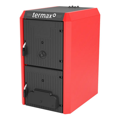 Centrală/Cazan din fontă Termax Bio 42 kW, biomasă, Ø 147 mm, volum apă 57 litri, Regulator de tiraj inclus