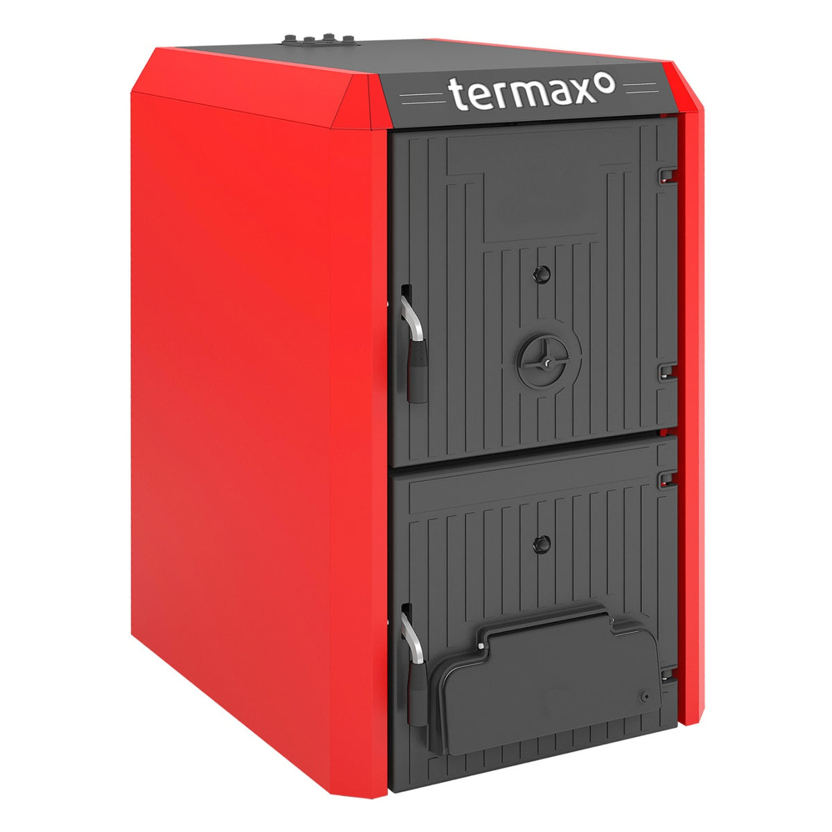 Centrală/Cazan din fontă Termax Bio 42 kW, biomasă, Ø 147 mm, volum apă 57 litri, Regulator de tiraj inclus