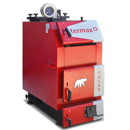 Centrala/Cazan pe lemn/carbune Termax Polar 40 kW cu ventilator si automatizare, 250 m²