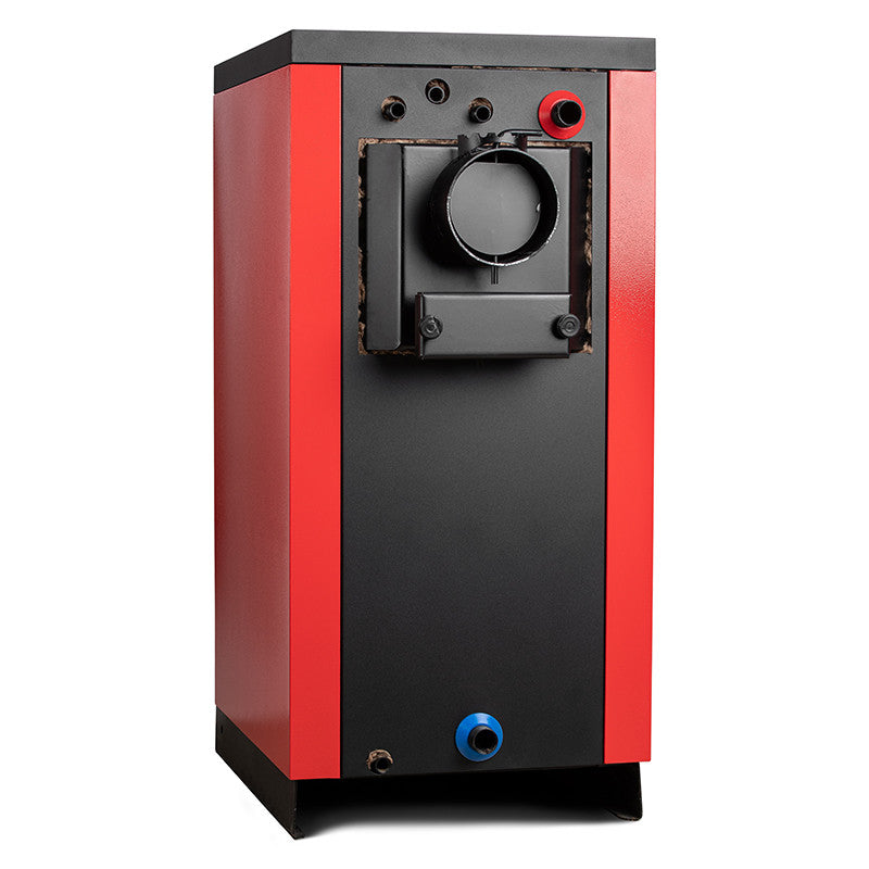 Centrală/Cazan pe lemn Termax 30 kW, cu ardere standard, volum manta apă 90 litri